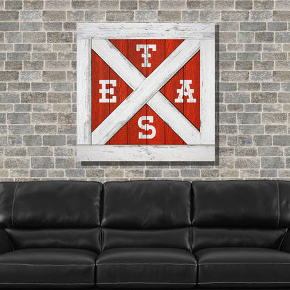 Texas Barn Door Canvas